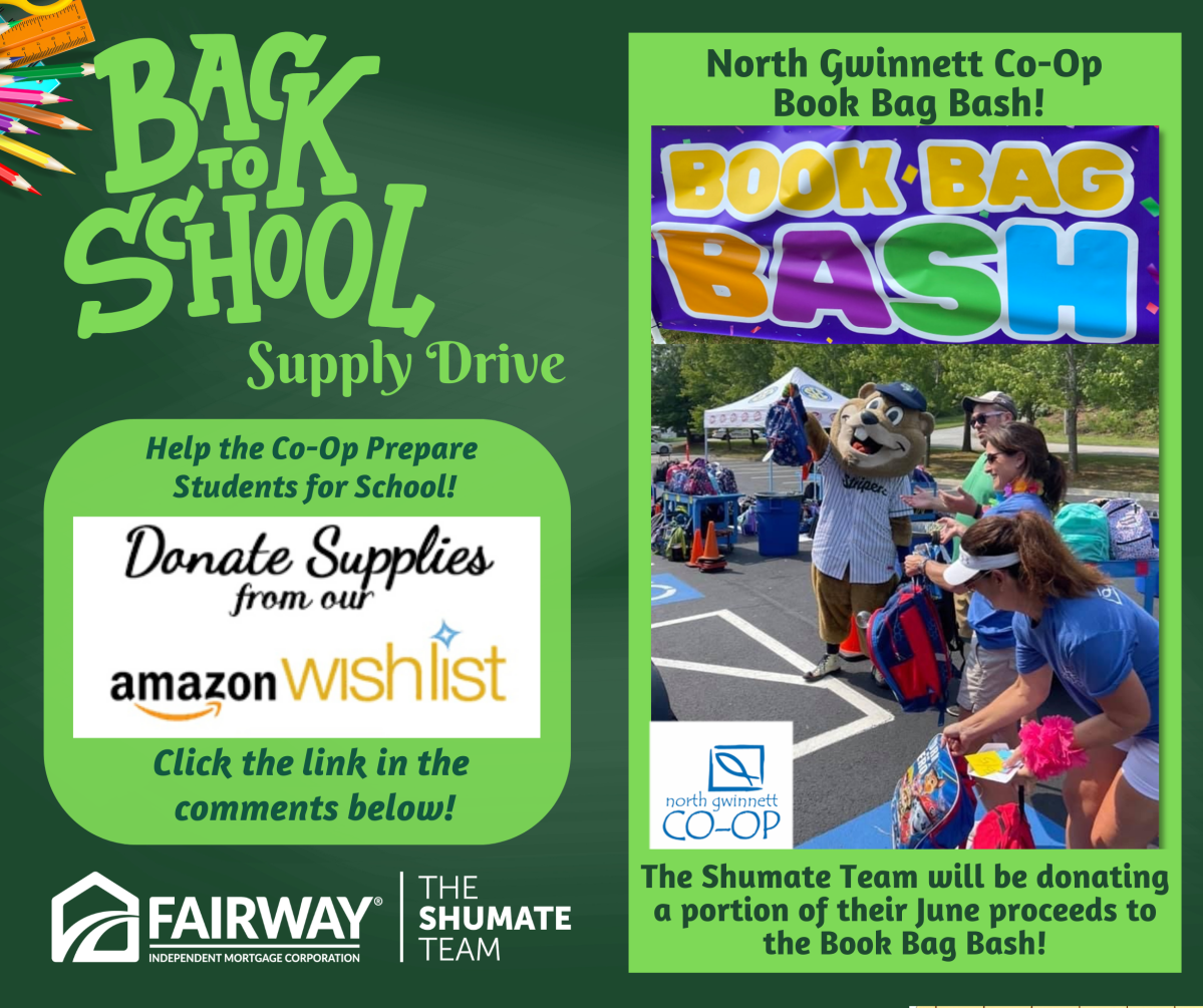 North Gwinnett Co-Op Book Bag&nbsp;Bash